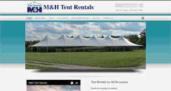 Desktop Screenshot of mhtentrentals.com